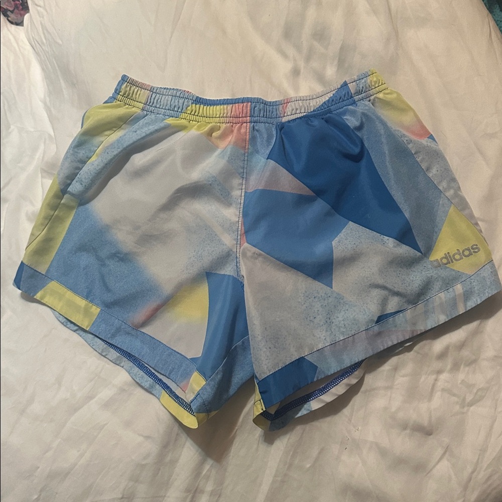 Adidas Multicolor Athletic Shorts